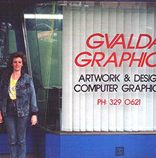 Originated in Melbourne, in busy inner suburbia, with a massive 400mb hard drive pentium computer, and one of the first ever laser printers!